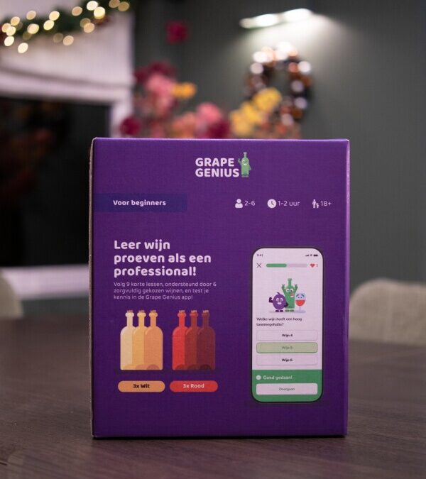Grape Genius lanceert haar eerste Proefbox!