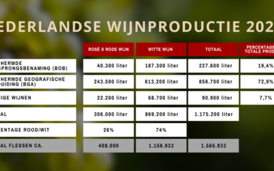 Nederlandse wijnboeren beleven succesvol wijnjaar: 1,5 miljoen flessen wijn in 2025
